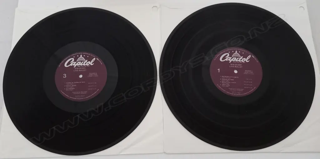 Bob Seger And The Silver Bullet Band, Live Bullet (Double album) Image 1++